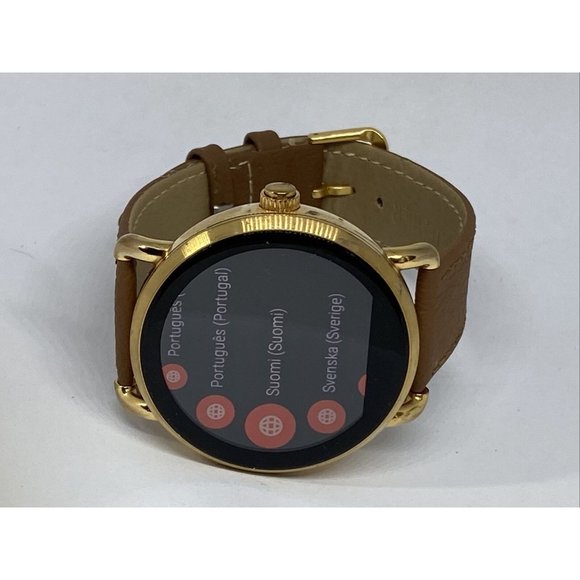 Fossil Gen 3 Authentic Genuine Smart Watch Custom Band FTW2112 CR449